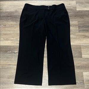 Apt. 9 Petite 16 Women’s Black Wide-Leg Trouser Pant #office #work #business